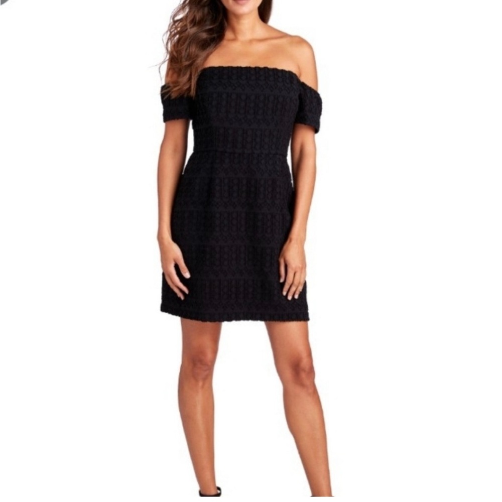 Elegant Black Off-Shoulder Dress